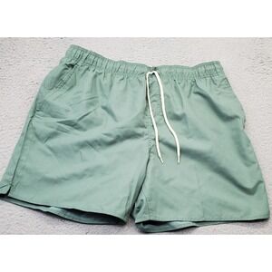 Laguna Swim Trunk Shorts Mens XXL Green Mesh Lined Quick Dry UPF 50+‎ Protection